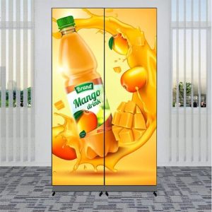 Poster LED Display Movable 4G WIFI USB Control Plug and Play