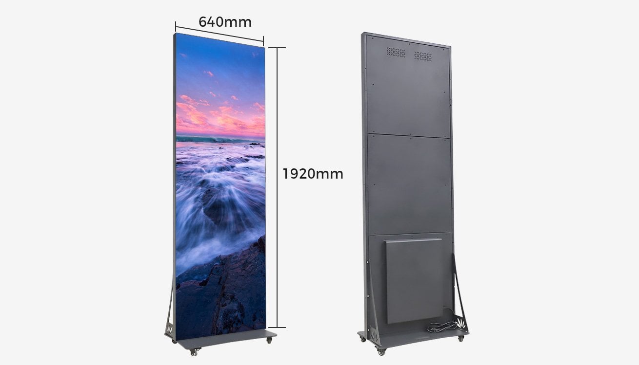 UL1920iP 640×1920 Indoor Poster LED Display